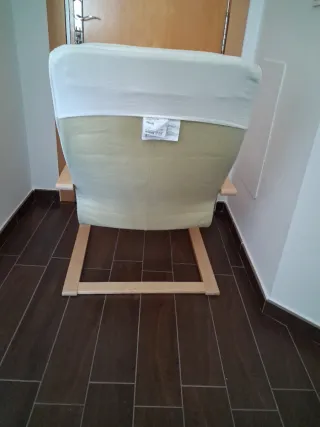Sillón Ikea Madera Blanco