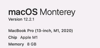 MacBook Pro M1 2020 13 Plata (256GB)