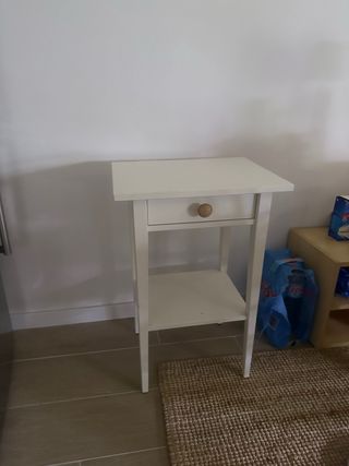 Mesa auxiliar Ikea Hemnes blanca