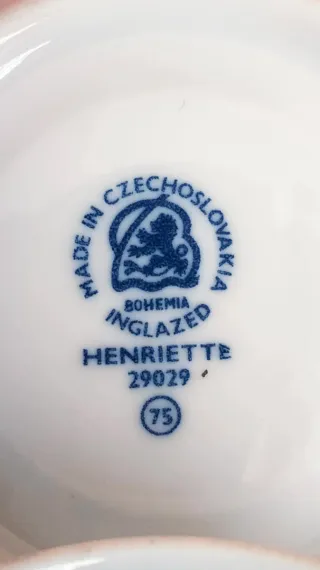 Tazza da caffè Henriette porcellana di Bohemia