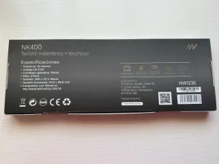 Teclado NK400 Wireless con Touchpad