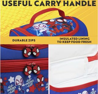 Mochila Lonchera Spidey y Sus Amigos Marvel