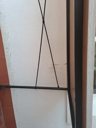 Escritorio 120cm madera y metal
