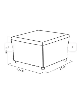 Conjunto / set terraza: sofá, 2 sillones y mesa