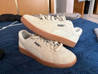 Zapatillas Puma Beige/Marrón