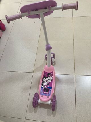 Patinete infantil Minnie Mouse
