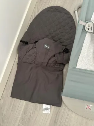 Pack Hamaca bebe BabyBjörn + 2 fundas extra Como n