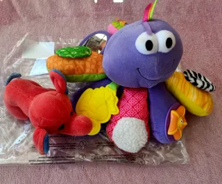 Pulpo sensorial para bebé y su amigo el elefantito