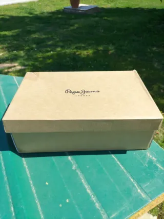 Zapatillas Pepe Jeans Blancas y Azules Talla 43
