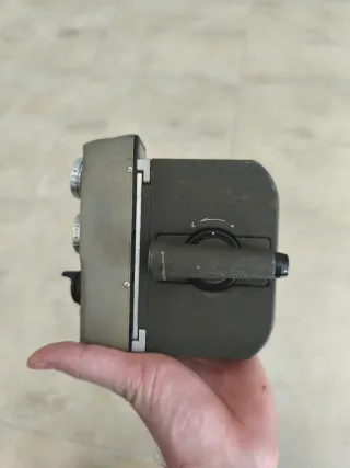 Cámara Sekonic vintage estilo militar