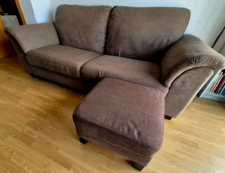 Sofá Ikea Tidafors Marrón Tela