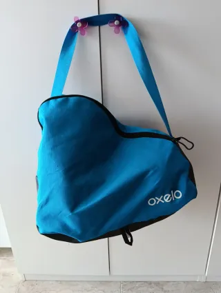 Patines y Casco Infantil Azul Oxelo