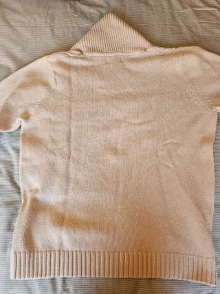 Jersey Easy Wear cuello alto beige