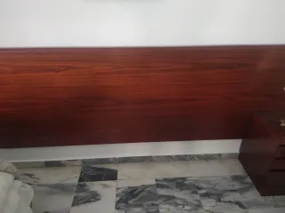 Cabecero de cama matrimonial madera