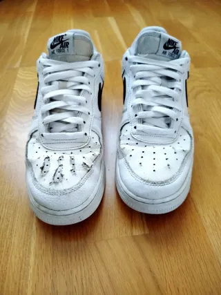 Nike Air Force 1 Talla 42,5 Blancas y Negras
