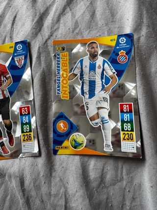 3 Cromos Futbol Panini Intocables