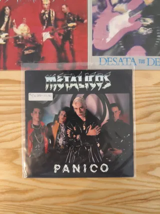 LOTE 3 SINGLES METALICOS HEAVY ROCK METAL ESPAÑOL