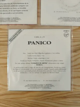 LOTE 3 SINGLES METALICOS HEAVY ROCK METAL ESPAÑOL
