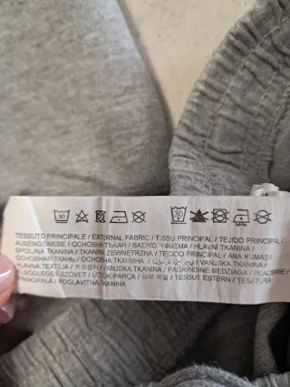 Pantalone tuta ragazzo grigio