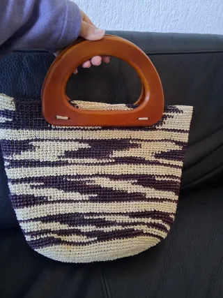 Bolsos de playa tejidos