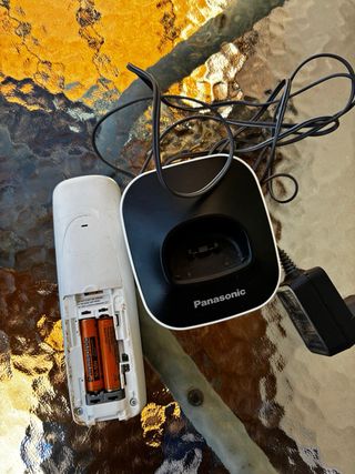 Teléfono Inalámbrico Panasonic Negro