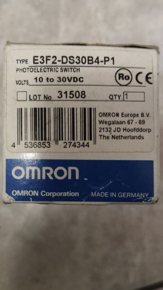 Omron E3F2-DS30B4-P1 Sensore Fotoelettrico