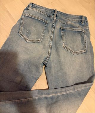 Vaqueros desgastados efecto vintage