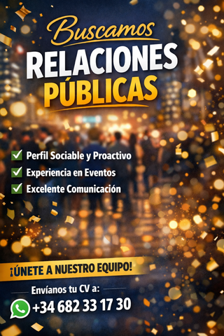 Necesitamos relaciones publicas