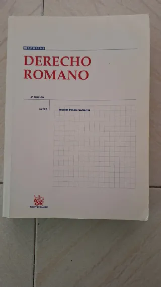 Derecho Romano (Spanish Edition)