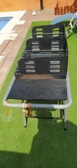 Funda barbacoa negra