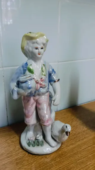 Figuras cerámica estilo vintage