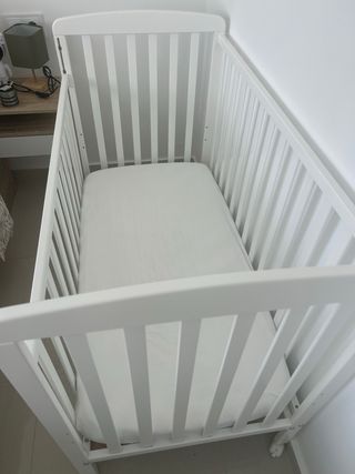 Cuna blanca 120x65 cm
