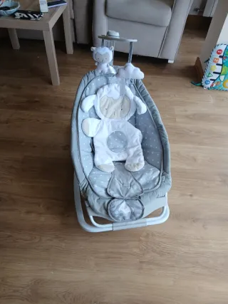 Hamaca Mecedora Bebé Ingenuity Cuddle Lamb