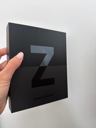 Caja Samsung Galaxy Z Fold 3 Negra