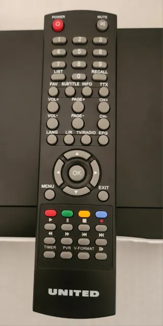 Decoder Digitale Terrestre UNITED DVBT 9082