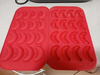 Moldes Repostería Silicona Donut y Luna