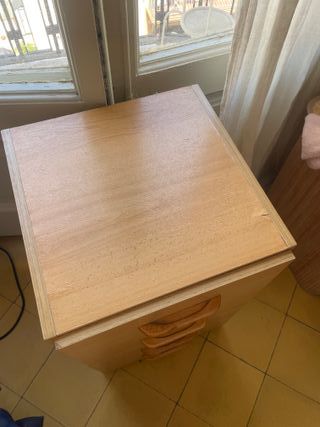 Mobile cassettiera in legno