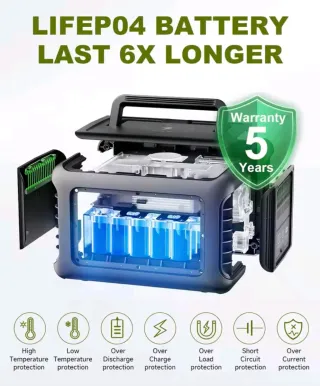 Allpowers R600 + Placa Solar 200W