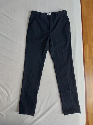 Traje azul marino graduación + camisa celeste