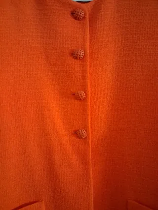 Chaleco Zara Naranja Talla S