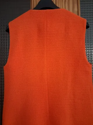 Chaleco Zara Naranja Talla S