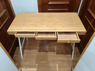 Mesa Escritorio Bambú LILLASEN Ikea