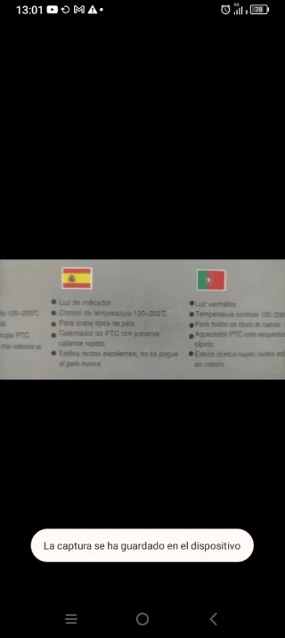 Plancha de pelo nueva