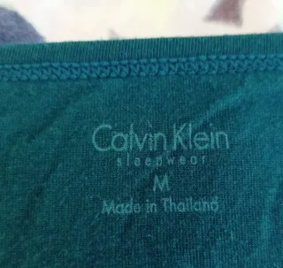 Camiseta Calvin Klein Tela Elástica T-38 a 46.