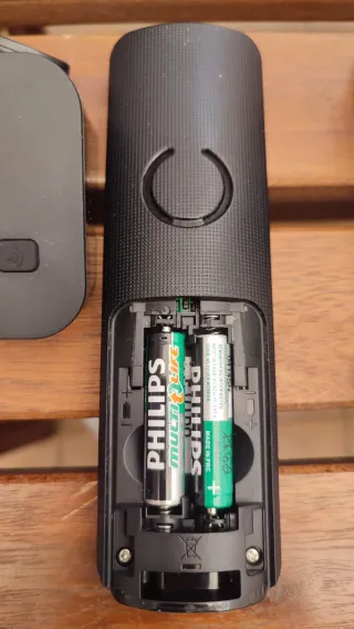 Philips D200 Duo Teléfono Inalámbrico Negro