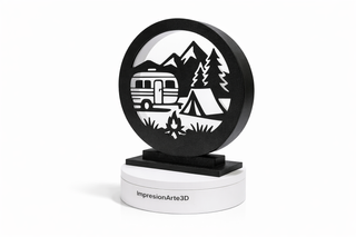 Lámpara Decorativa Estilo Camper/Camping
