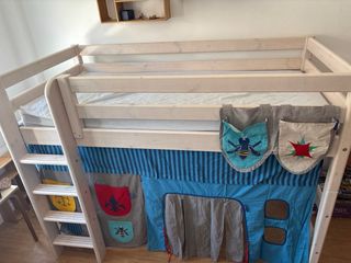 Cama alta tipo litera Flexa