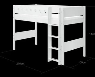 Cama alta tipo litera Flexa