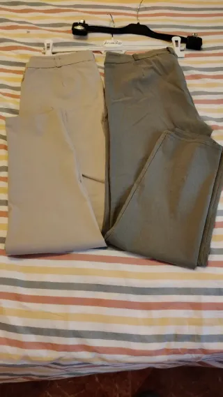 Lote 2 Pantalones Talla 42/44 Elásticos