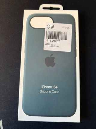 Funda iPhone 16e Azul Mar Apple